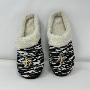 GUC Women's FOCO New Orleans Saints NFL Slippers House Shoes Size XL 11-12